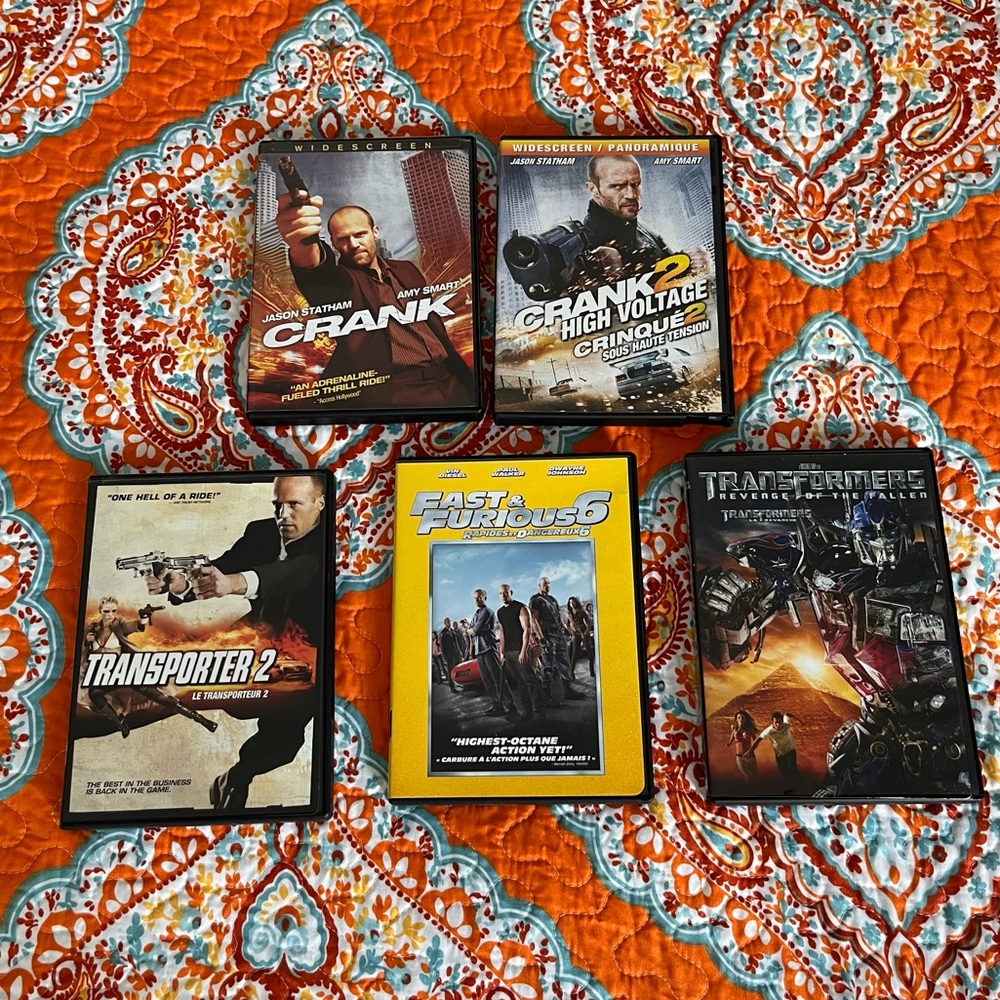 3/$25 🍿 Action Movie DVD Bundle
